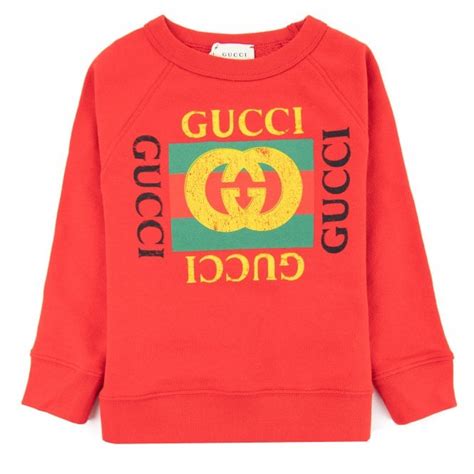 red gucci logo sweatshirt|Gucci logo velvet sweatshirt.